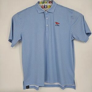 Turtleson Polo‎ Shirt Mens XL LACC 123rd Beach Balls Country Club Performance